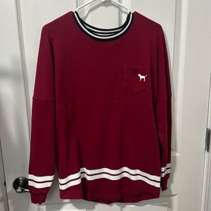 Oversized PINK lightweight sweatshirt